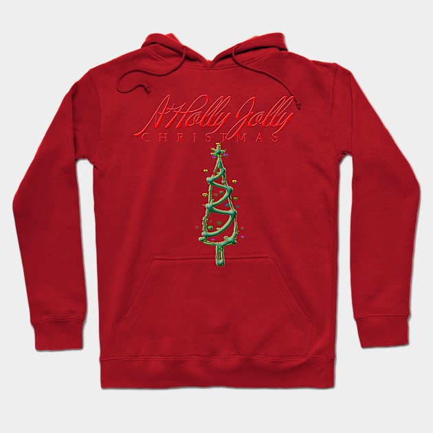 Merry Christmas Hoodie by DesigningJudy